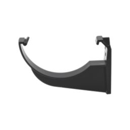 FloPlast  uPVC Half Round Fascia Brackets Black 112mm 10 Pack