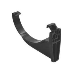 FloPlast  uPVC Half Round Fascia Brackets Black 112mm 10 Pack