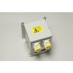 Carroll & Meynell  1500VA Intermittent Step-Down Isolation Transformer 230V/110V Grey