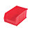 Barton TC2 Semi-Open-Fronted Storage Bins 1.27Ltr Red 20 Pack