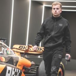 DEWALT McLaren F1 Team Pitstop  Softshell Jacket Black Large 42-44" Chest