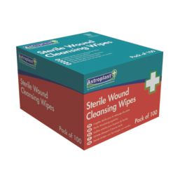 Wallace Cameron Astroplast Sterile Wound Cleansing Wipes 100 Pack