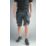 Snickers 6141 Stretch Work Shorts Grey / Black 38" W