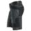 Snickers 6141 Stretch Work Shorts Grey / Black 38" W
