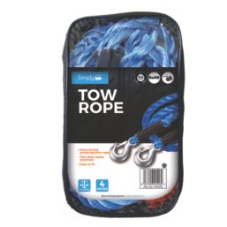 Simply Auto 2000 kg Tow Rope 4m