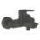 Grohe Start Matt Black 140mm Wall Mounted Single Control Manual Shower Mixer Tap