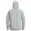 Snickers 2895 Logo Full Zip Hoodie Grey Melange 2X Large 52" Chest