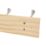 Essentials 6-Hook Rail Pine 685mm x 105mm