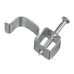 Vimark  Fire Rated Cable Clips 6mm² Silver 100 Pack