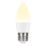 Essentials  E27 Candle LED Light Bulb  470lm 4.2W 4 Pack