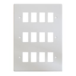 Varilight PowerGrid 12-Module Grid Faceplate White