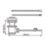 Flomasta Slotted Captive Lever Basin Waste Chrome