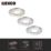 Lexco Tauri Fixed  Fire Rated LED Downlight Polished Chrome 8W 500-800lm