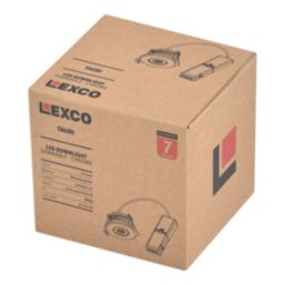 Lexco Tauri Fixed  Fire Rated LED Downlight Polished Chrome 8W 500-800lm