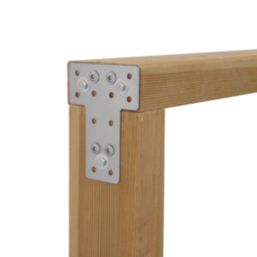 Magnodur Tee Plates Silver 106mm x 40mm x 80mm 10 Pack