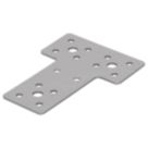 Magnodur Tee Plates Silver 106mm x 40mm x 80mm 10 Pack
