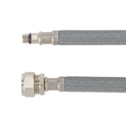 Flomasta Straight Flexible Compression Hose M10 x 15mm x 300mm