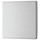 LAP  1-Gang Blanking Plate Brushed Stainless Steel