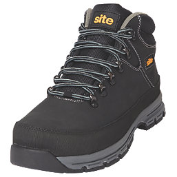 Site Bronzite    Safety Boots Black Size 8