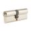 Union  6-Pin Euro Cylinder Lock 40-40 (80mm) Satin Nickel