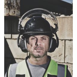 Milwaukee Bolt100 Unvented Safety Helmet Black