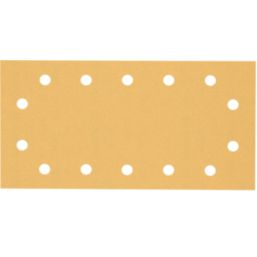Bosch Expert C470 120 Grit 14-Hole Punched Multi-Material Sanding Sheets 230mm x 115mm 10 Pack