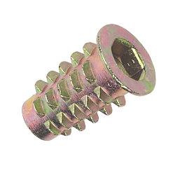 Insert Nuts Type D M6 x 20mm 50 Pack