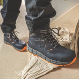 DEWALT McLaren F1 Team North Haven Size 8  Navy / Orange   Safety Boots