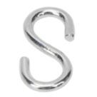 Essentials S-Hooks Steel 25 x 2.5mm 4 Pack