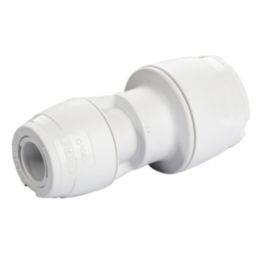 Hep2O  Plastic Push-Fit Reducing Keyless Coupler 15mm x 10mm