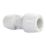 Hep2O  Plastic Push-Fit Reducing Keyless Coupler 15mm x 10mm