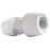Hep2O  Plastic Push-Fit Reducing Keyless Coupler 15mm x 10mm