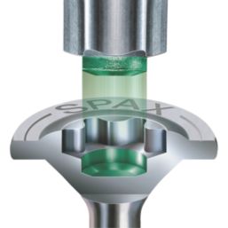 Spax WIROX TX Flange Self Drilling Timber Screws 8mm x 360mm 50 Pack