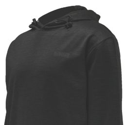 Hooded sweatshirt black sale