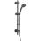Croydex Pressure Boost One Function Shower Set Matt Black