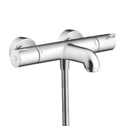 Hansgrohe MyFox Chrome 68mm Wall Mounted Dual Control Thermostatic Shower Mixer Tap