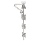 GateMate Heavy Duty Ornamental Drop Bolt Silver 600mm