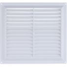 Map Vent Gas Louvre Vent White 229mm x 229mm