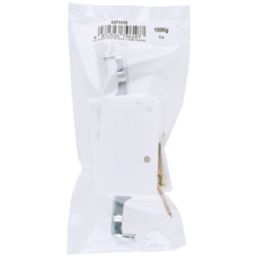 Suki Cabinet Suspension Hangers White 64mm x 25mm x 39mm 2 Pack