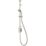 Aqualisa Visage HP/Combi Ceiling-Fed Single Outlet Chrome Thermostatic Digital Shower