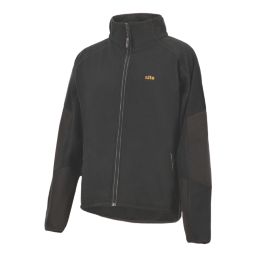 Site Karker Full Zip Fleece Black Small 42" Chest
