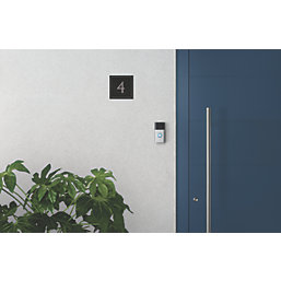 Ring Gen 2 Wired or Wireless Smart Video Doorbell Satin Nickel