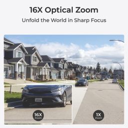 Reolink P850 PoE or Mains-Powered White Wired 4K Indoor & Outdoor Cylinder Security Camera