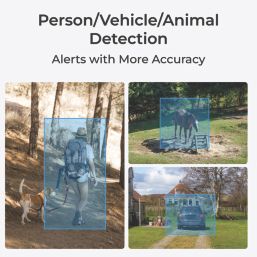 Reolink P850 PoE or Mains-Powered White Wired 4K Indoor & Outdoor Cylinder Security Camera