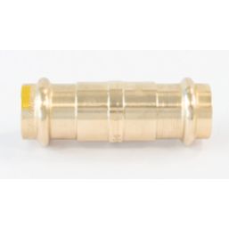 Conex Banninger B Press Gas  Copper Press-Fit Equal Slip Couplers 22mm 5 Pack