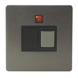 LAP  13A Switched Fused Spur with Neon Slate-Effect with Black Inserts