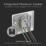 British General Nexus Metal 20A 16AX 1-Gang 2-Way Light Switch  Brushed Steel  3 Pack