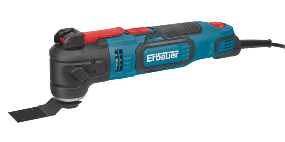 Erbauer EMT300QC 300W Electric MultiTool 220240V Screwfix