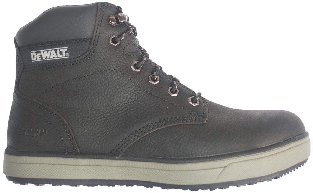 DeWalt Plasma Size 10 Black Steel Toe Cap Safety Boots Screwfix