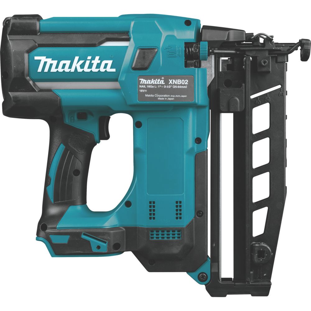 Makita battery nail discount gun